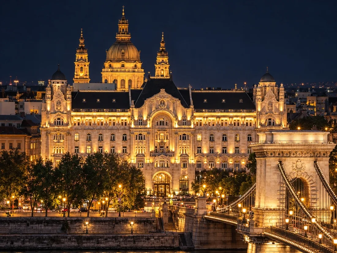 Hungarian Academy of Sciences and Gresham Palace